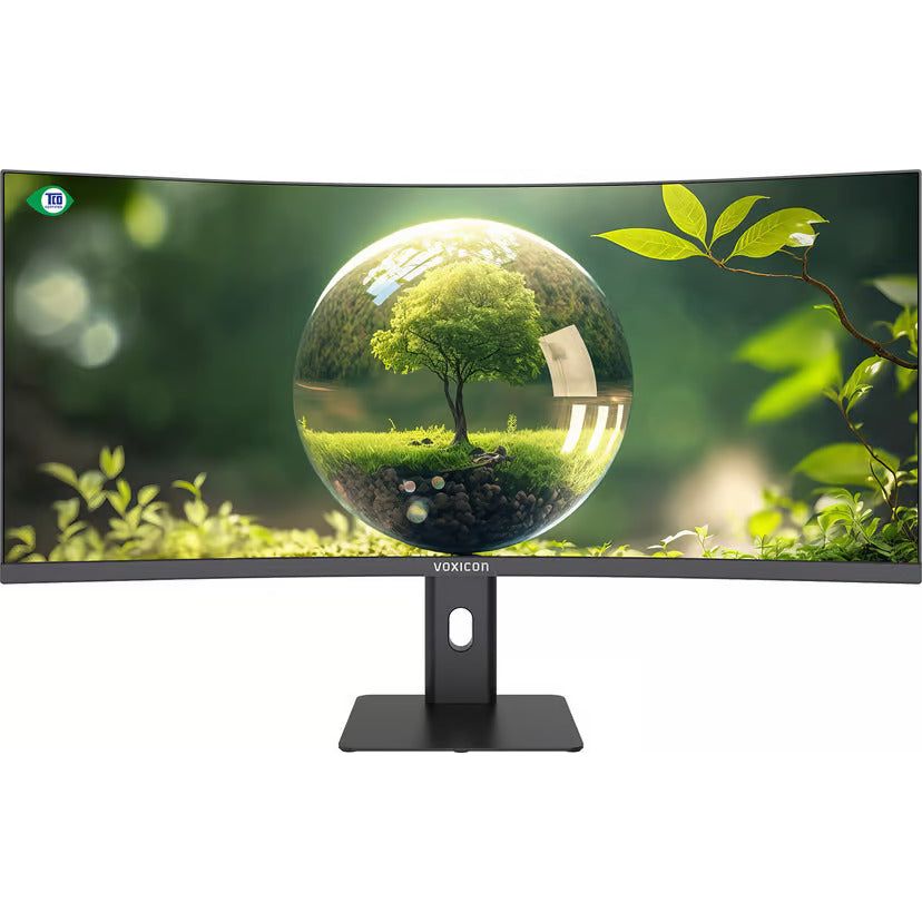 Voxicon O34QHDCE Ergonomisk skjerm USB-C 65W Ethernet